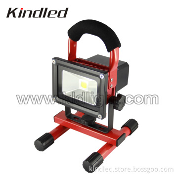 Portable Rechargeable LED Floodlight-10W for Working Time 3hours